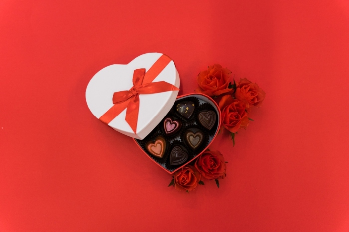 Srdce pln lsky - bonbonira