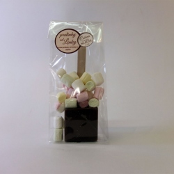 Hork okolda kostka - mln belgick okolda s mini Marshmallows (60g)